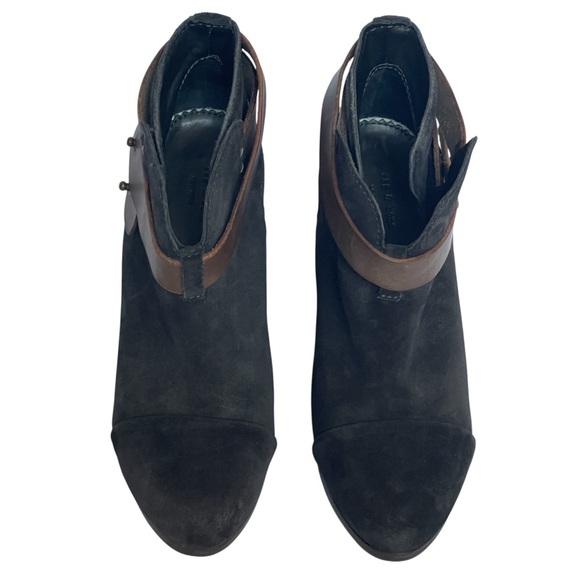 💥SALE💥RAG & BONE HARROW BLACK SUEDE BOOTS SZ 6 M - Picture 9 of 16